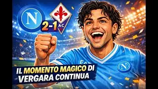 Napoli Fiorentina 2-1: il momento magico di Vergara e l'infortunio di Di Lorenzo