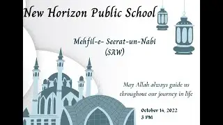 NHPS celebrate Mehfil-e-Seeratun-Nabi (SAW)