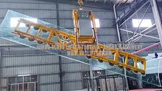 Jumbo Glass Vacuum Lifter (flat & curved) Test & Demo
