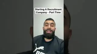 Starting A Recruitment Company - Part Time?