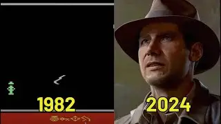 Evolution of Indiana Jones Games [1982-2024]