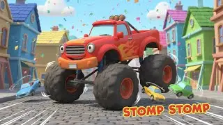 Number Monster Truck Song 1&ndash;5 | Fun Counting Song for Toddlers to Learn Numbers and Trucks