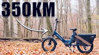 50kg-n&aacute;l t&ouml;bbet NYOM &eacute;s 350KM-t mehetsz vele!🤩Engwe LE20 Elektromos Bicikli