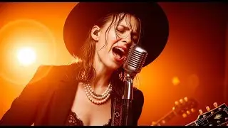 Janis Joplin, Etta James, ZZ Top, SRV, Amy Winehouse Blues Rock | Soulful Lady Vocal & Power Guitar