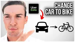 Как пересесть с автомобиля на велосипед в Uber Eats