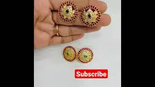 Beautiful Gold type Looking Studs earings sale #viralshorts #rockysaicreations #ytshorts #offersale