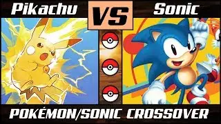 Crossover Battle: PIKACHU vs. SONIC (Pok&eacute;mon Sun/Moon)