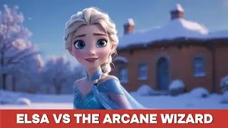 Elsa vs  The Arcane Wizard | An Epic Frozen Battle | Fairy Tales
