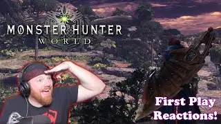 Krimson KB Plays Monster Hunter World for the First Time!  - Twitch Highlights #3