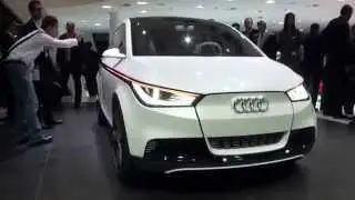 Audi A2 concept at the Frankfurt motor show   Which  first look‬   YouTube