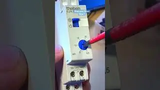 (More than a) Staircase time switch: Theben ELPA 7 staircase timer #diy #shorts #electrician