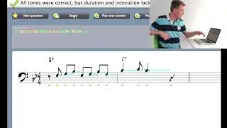Sight-singing software - EarMaster Pro 6 for Windows & Mac