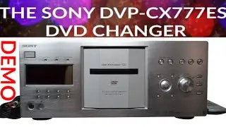 Sony DVP-CX777ES 400 Disc DVD SACD CD Explorer In Use - Product Demo