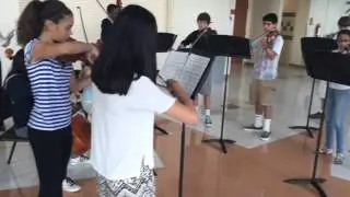 Bak MSOA Chamber Strings Rehearsal