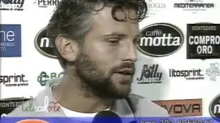 Intervista all'ex Gigi Grassi dopo Salernitana Pontedera 1 - 2 22/09/2013