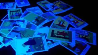 Gummy Bear tarot, disco club style.