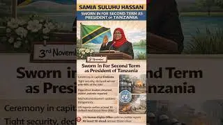 #TanzaniaElection #SamiaSuluhuHassan #TanzaniaPolitics #ElectionProtests #AfricanNews #HumanRights