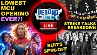 The Marvels Box Office Tracking, Lowest MCU Opening EVER?! Suits Spin-Off 2023! Actors Strike Update