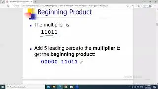 Lecture 6: Booth's Multiplication Algorithm