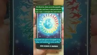 Somos feitos da mesma mat&eacute;ria e origem #espiritualidade #tarot #f&eacute; #autoconhecimento #merecimento
