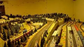 Modellbahn TT digital Zugein,- und Ausfahrt