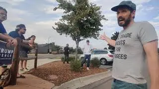 Super triggered leftists, meltdown when trump signs come to town. Boulder Co. liberal swamp