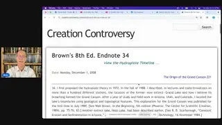 Plagiarism Controversy - Walt Brown, 2008