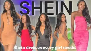 SHEIN DRESSES TRY ON HAUL 2023 | valentine and date night dress inspo #sheinhaul #shein