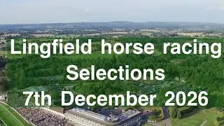 Horse racing selection Lingfield ( no background music) 