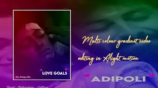 🌈Multi colour gradinet video editing in Alight motion