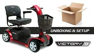 Распаковка и настройка скутера Pride Victory Mobility | My Mobility Store