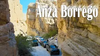 CRAZY SLOT CANYONS IN CALIFORNIA (ANZA BORREGO)