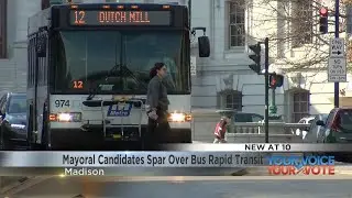 Madison Mayoral Candidates Spar Over Bus Rapid Transit