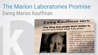 The Marion Laboratories Promise | Ewing Marion Kauffman