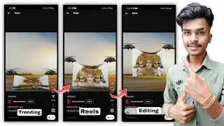 Helicopter Pulling Photo Reel Edit | Trending instagram Reels Video Editing | Noizz App Reel Editing