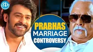 Prabhas Marriage Controversy - Krishnam Raju Fires on Media Over Leaked Photos