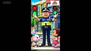Road Safety for Kids 🚦 | Stop, Look & Go! | Kids Safety Cartoon | ZappyDoo