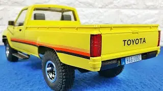 Unboxing + Test TOYOTA HILUX 1/18 4x4 Fms Model Rc Pick-Up Officially Licensed