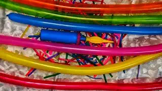 Satisfying ASMR 🎈 Colorful Modeling Balloons | Unlimited Blow Pop Sounds