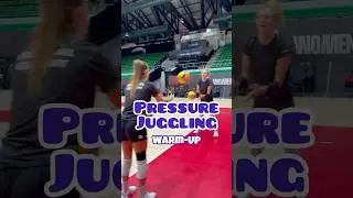 Volleyball Pressure Juggling: A Coordination Challenge Warm-Up