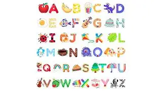🧲 JoyCat Fridge Magnets for Toddlers | A-Z Objects & Uppercase Letters | ABC Learning Gift for Kids