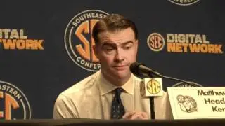 Matthew Mitchell, Victoria Dunlap, Bernisha Pinkett on Kentucky vs. Tennessee | 3/6/2011