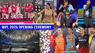WPL 2026 : Live Opening Ceremony | live telecast | Performance. 
