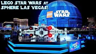 LEGO Star Wars Game Lights Up Las Vegas Sphere!