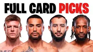 UFC Perth Full Card Predictions & Breakdown