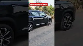 Mg hector plus black edition#mg#hector #hectorplus