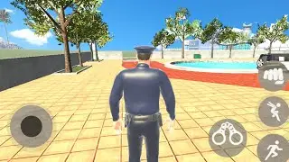 Playing as police character 😱 INDIAN BIKE DRIVING 3D 