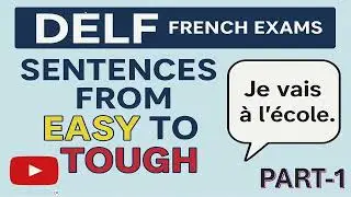 French Listening HACKS for Beginners DELF A1-A2