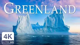 Greenland 4K Drone &ndash; Stunning Nature Film with Calm Piano Music | Relaxing TV Ambience