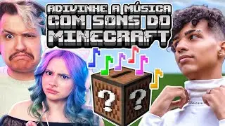 ADIVINHE A MÚSICA com sons do MINECRAFT!